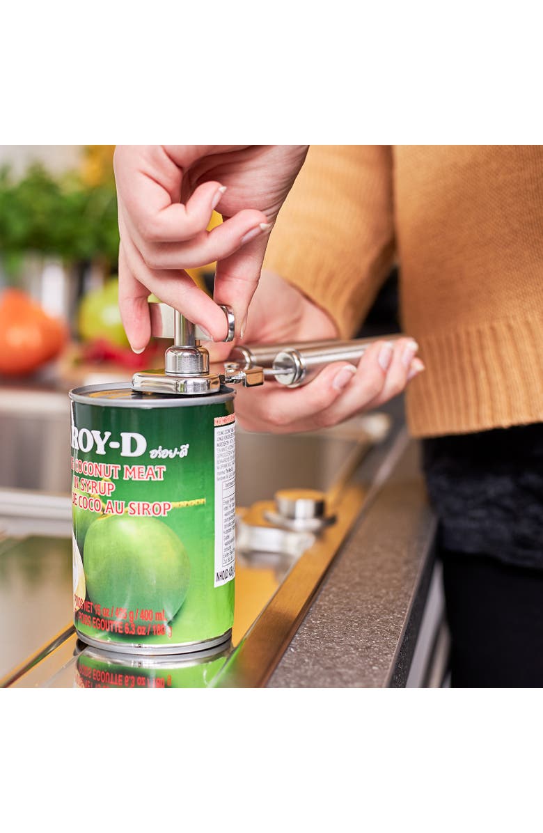 Rosle Stainless Steel Can Opener with Plier Grip, Main, color,