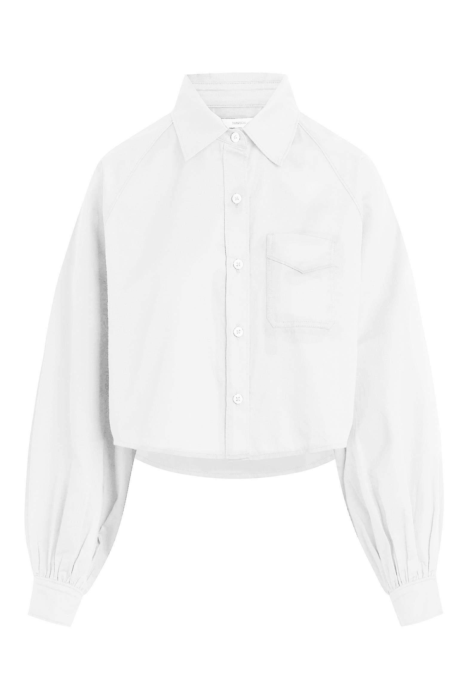 Raglan Balloon Sleeve Button-Down Top (Women) | Nordstromrack