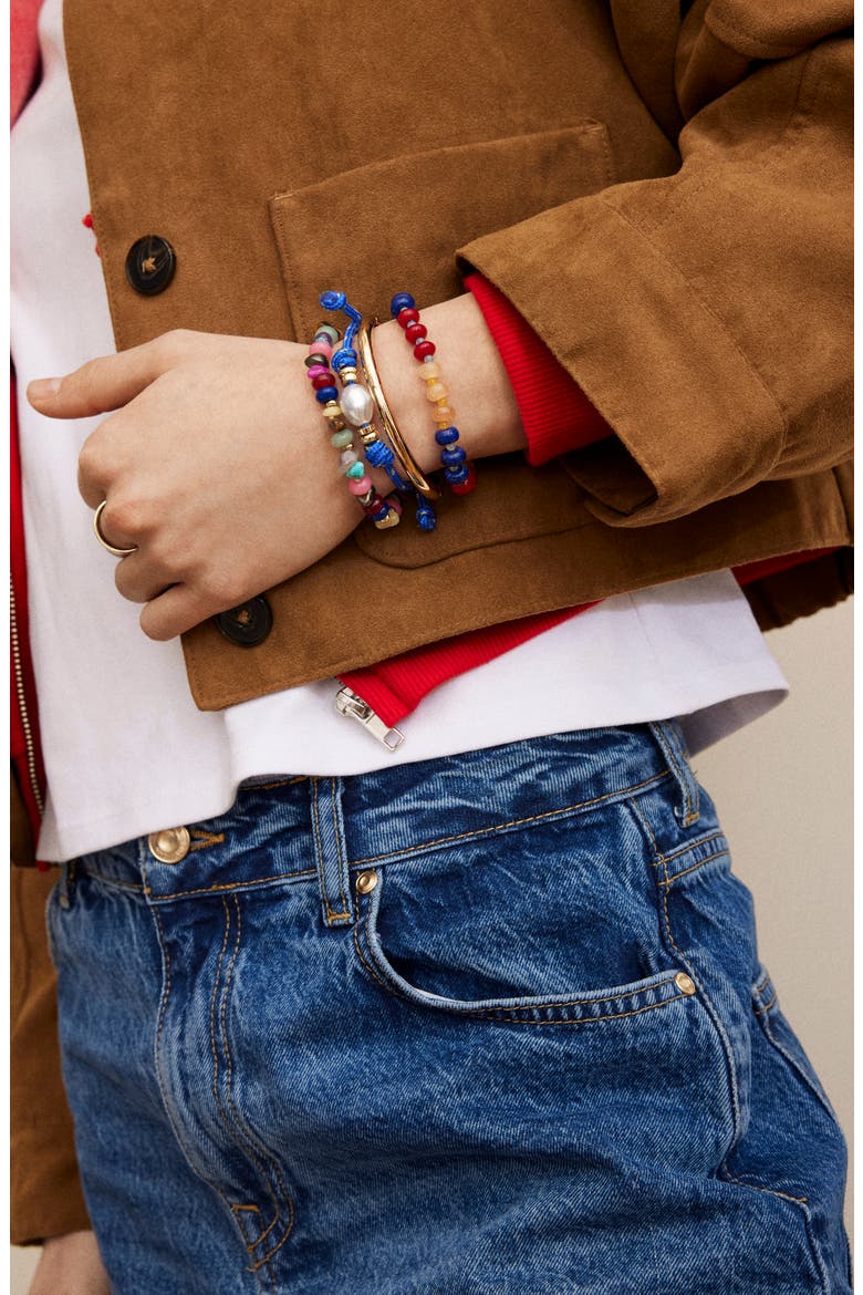 On the Bright Side Set of 3 Assorted Bracelets, Alternate, color, BLUE MULTI