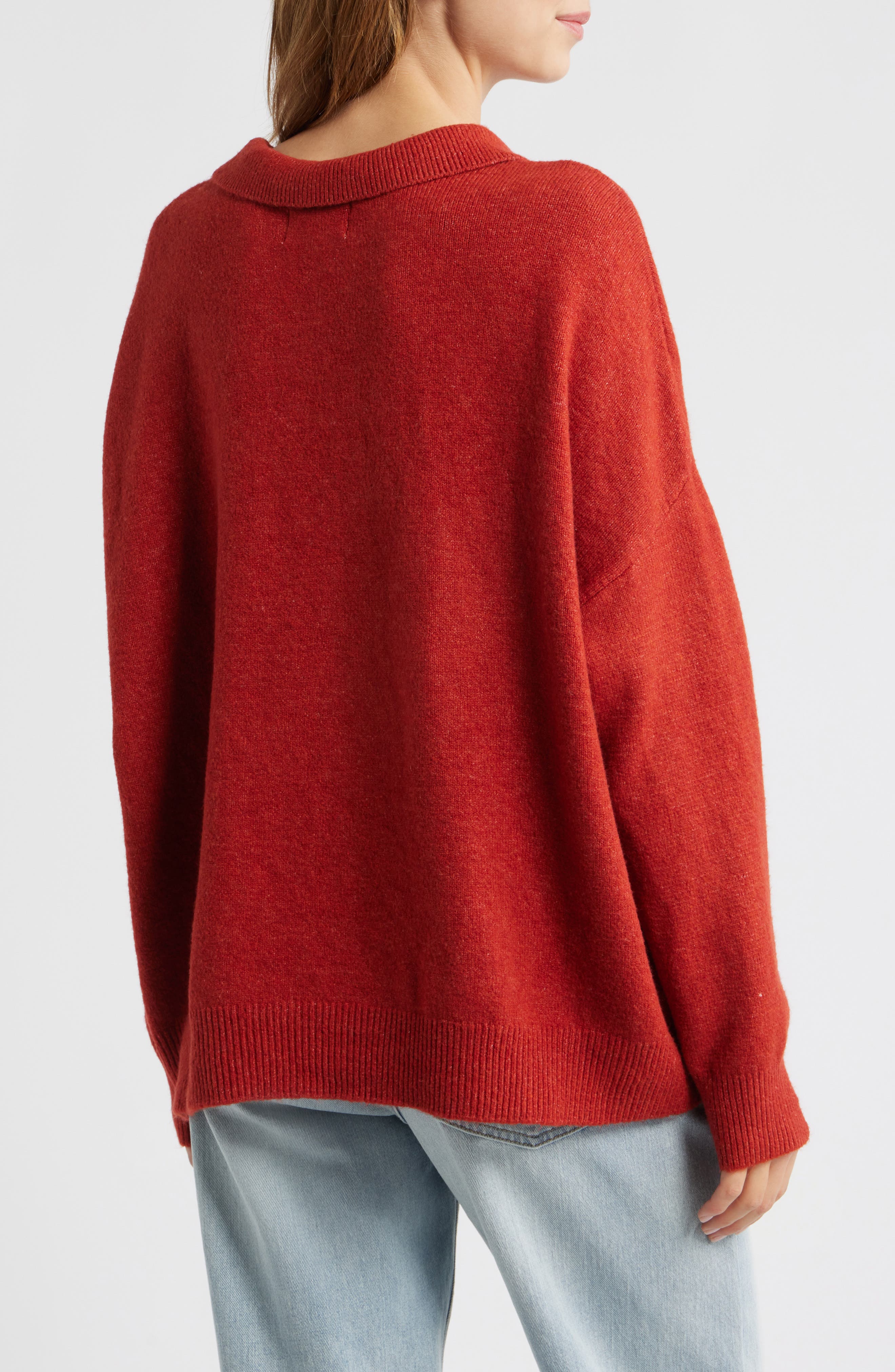 Jesse Knit Polo Sweater - image 4
