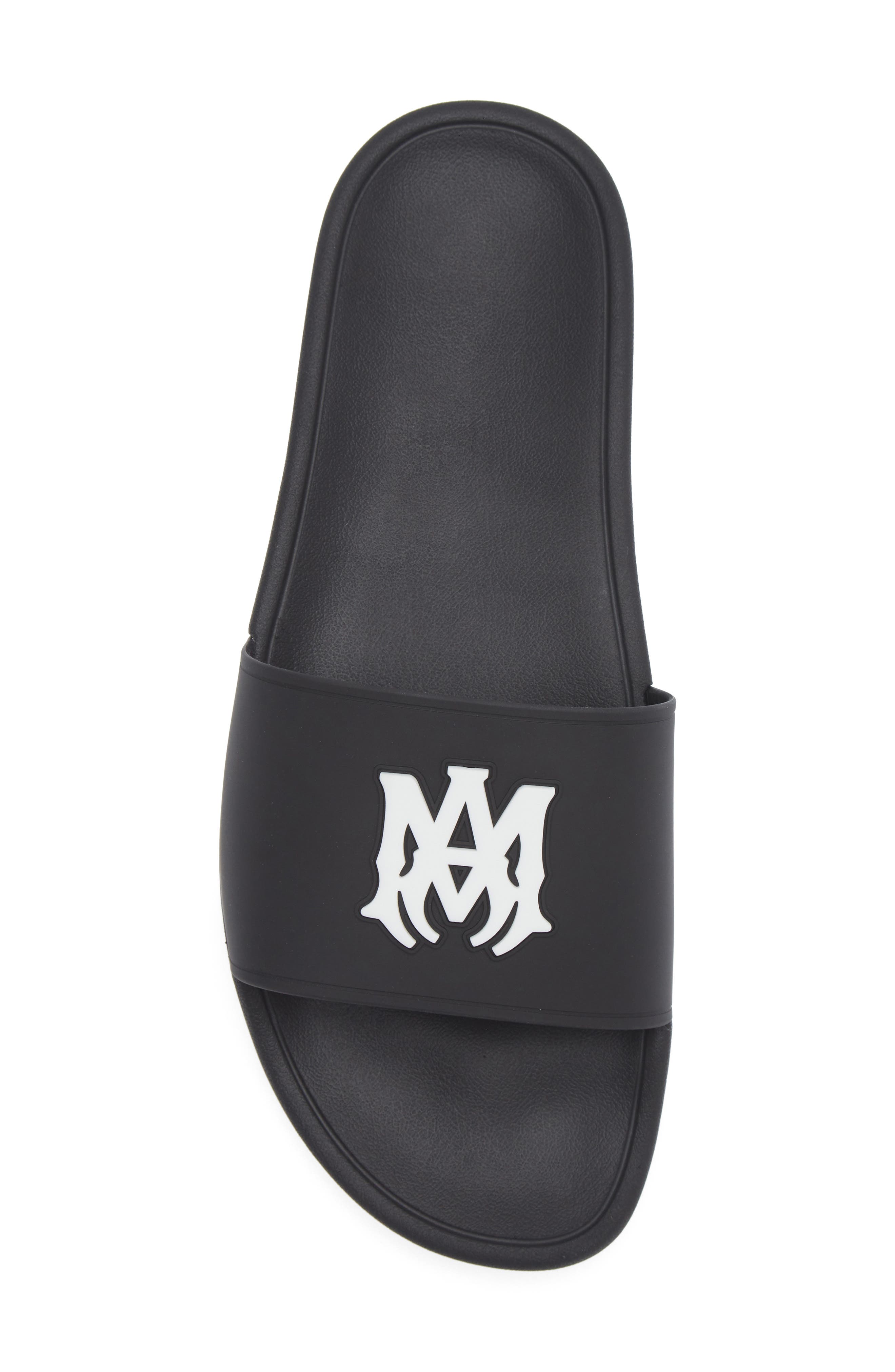 AMIRI MA Pool Slide Sandal, Alternate, color, Black