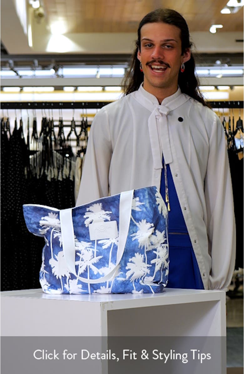 Day Tripper Coco Palms Water Resistant Tote, sales video thumbnail