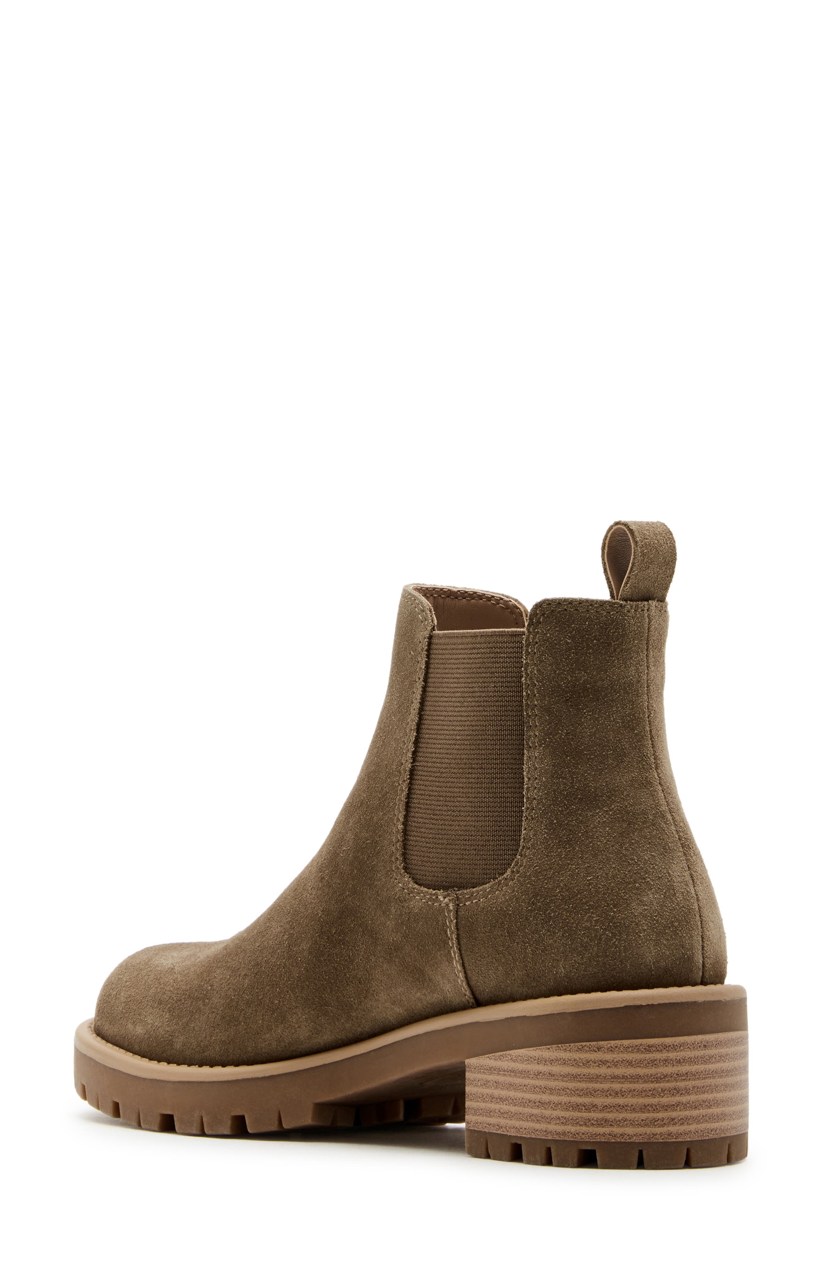 Blondo Mayes Waterproof Chelsea Boot, Alternate, color, Taupe Suede
