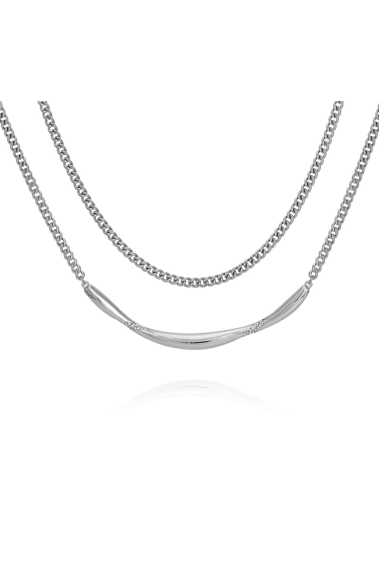 Vince Camuto Layered Chain Necklace