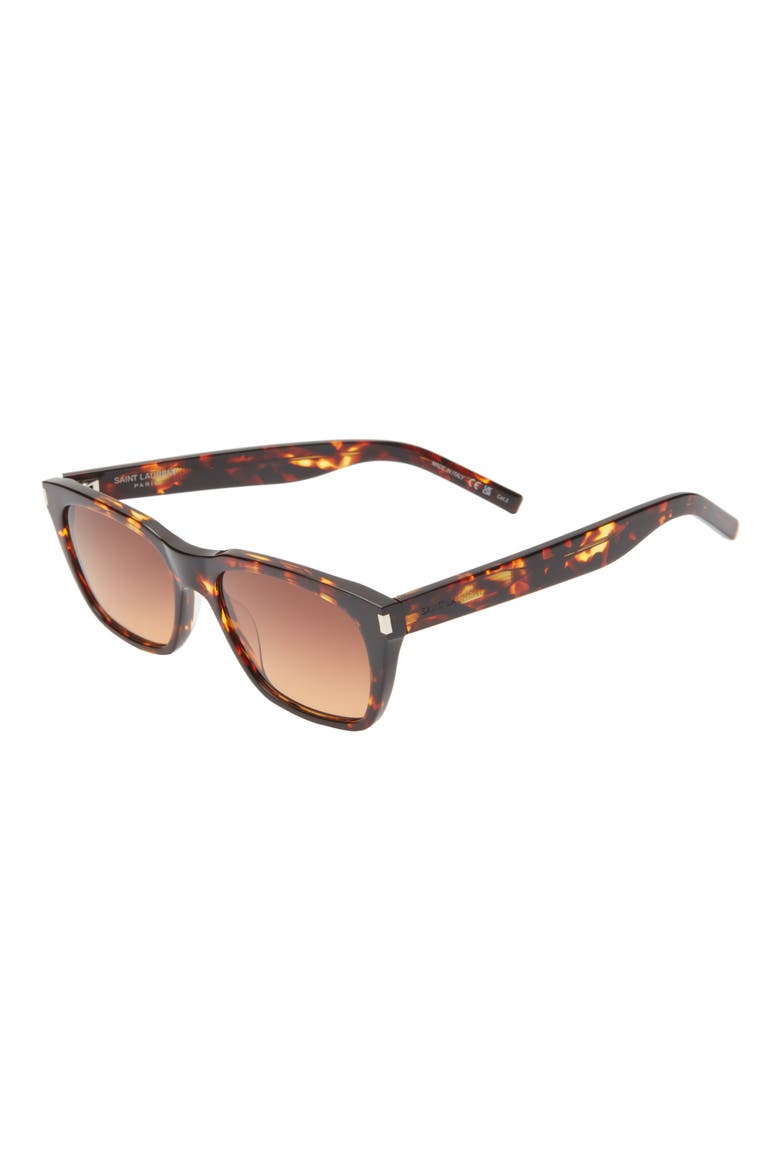 56mm Square Sunglasses, Alternate, color, HAVANA HAVANA BROWN