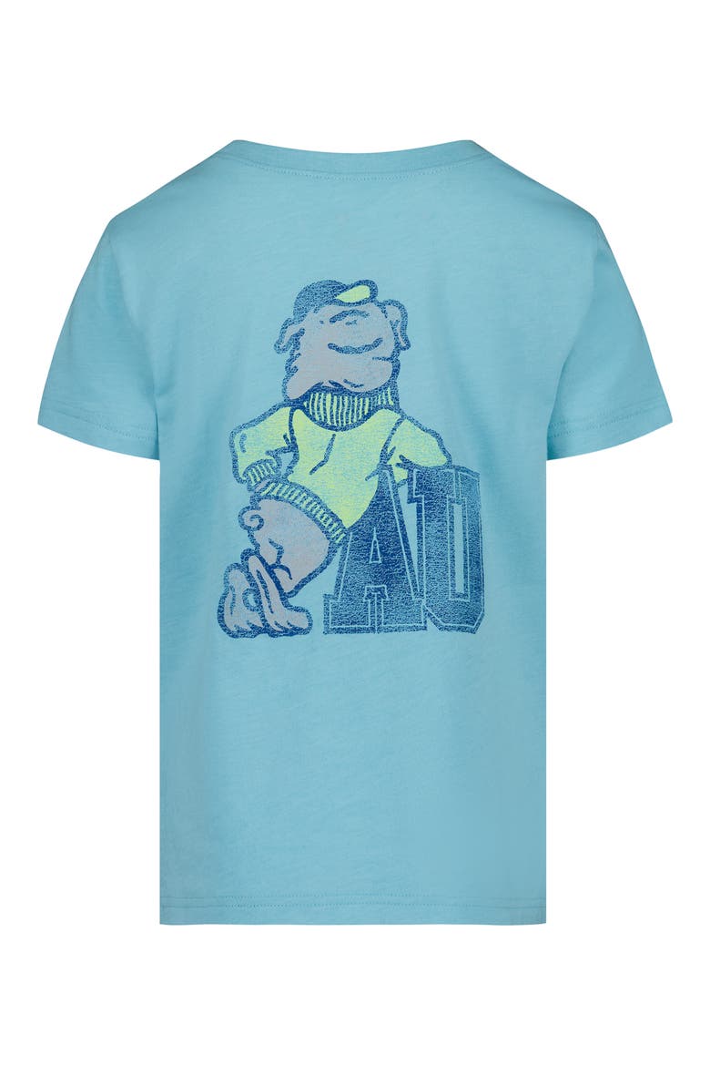 Kids' UA Tech™ Mascot Performance Graphic T-Shirt, Alternate, color, BLUE HAZE