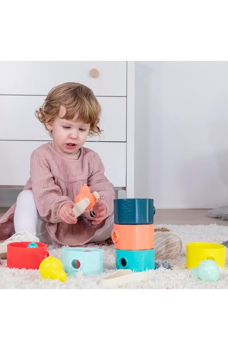 Miniland Feel To Learn Sorting Tree Trunks, Alternate, color, Multi