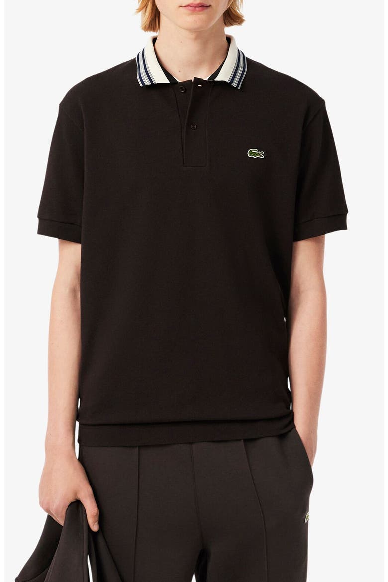 Classic Fit Cotton Piqué Polo, Main, color, PORT