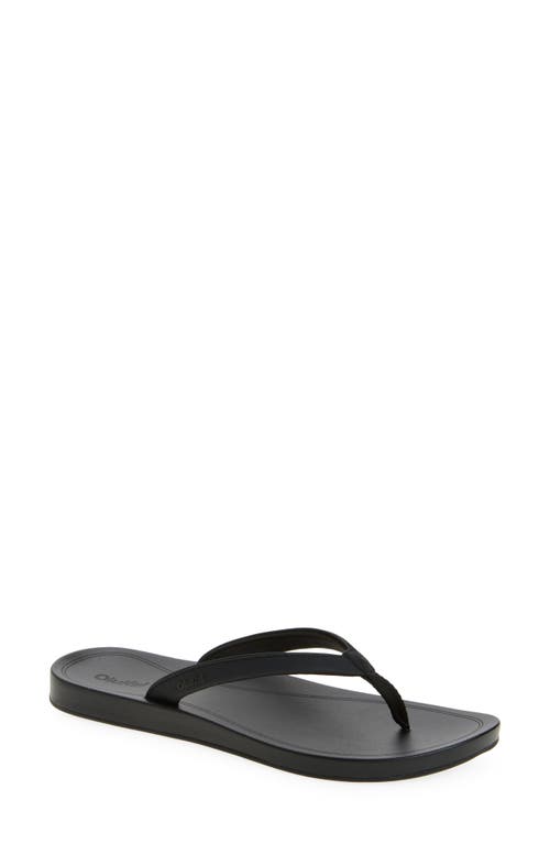 Olukai Uiki Water Resistant Flip Flop In Brown