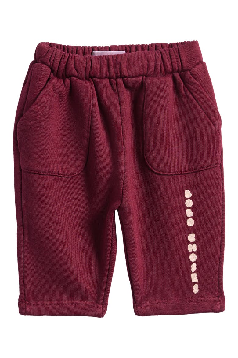Bolder Sweat Shorts, Main, color, BURGUNDY RED