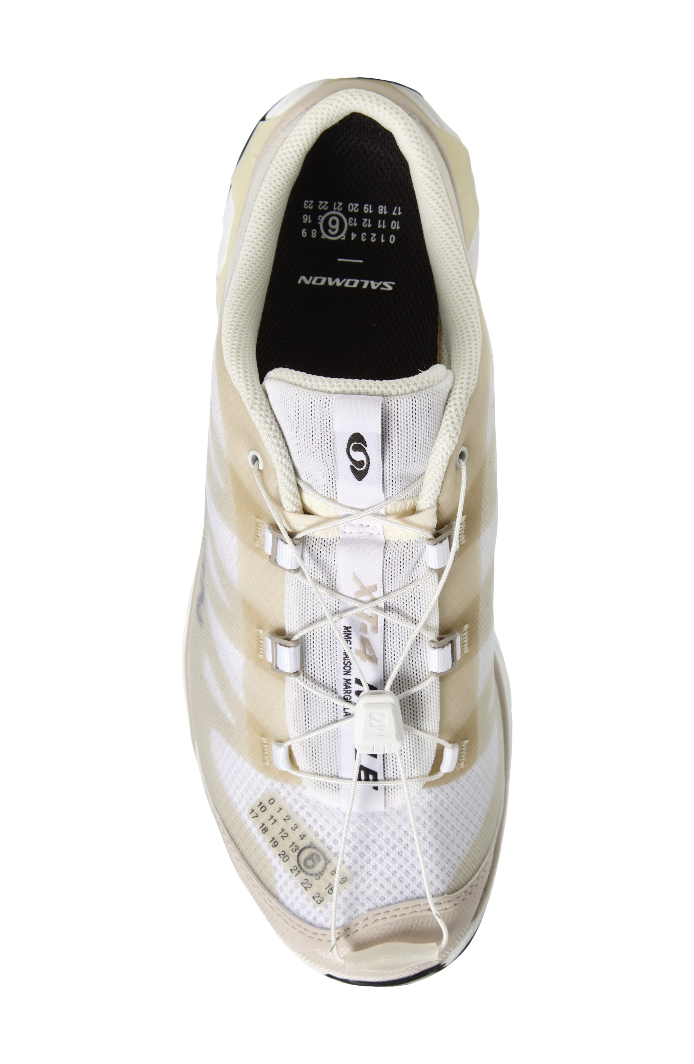 MM6 Maison Margiela x Salomon XT-4 Sneaker Mule, Alternate, color, White/ Green Haz/ Silver