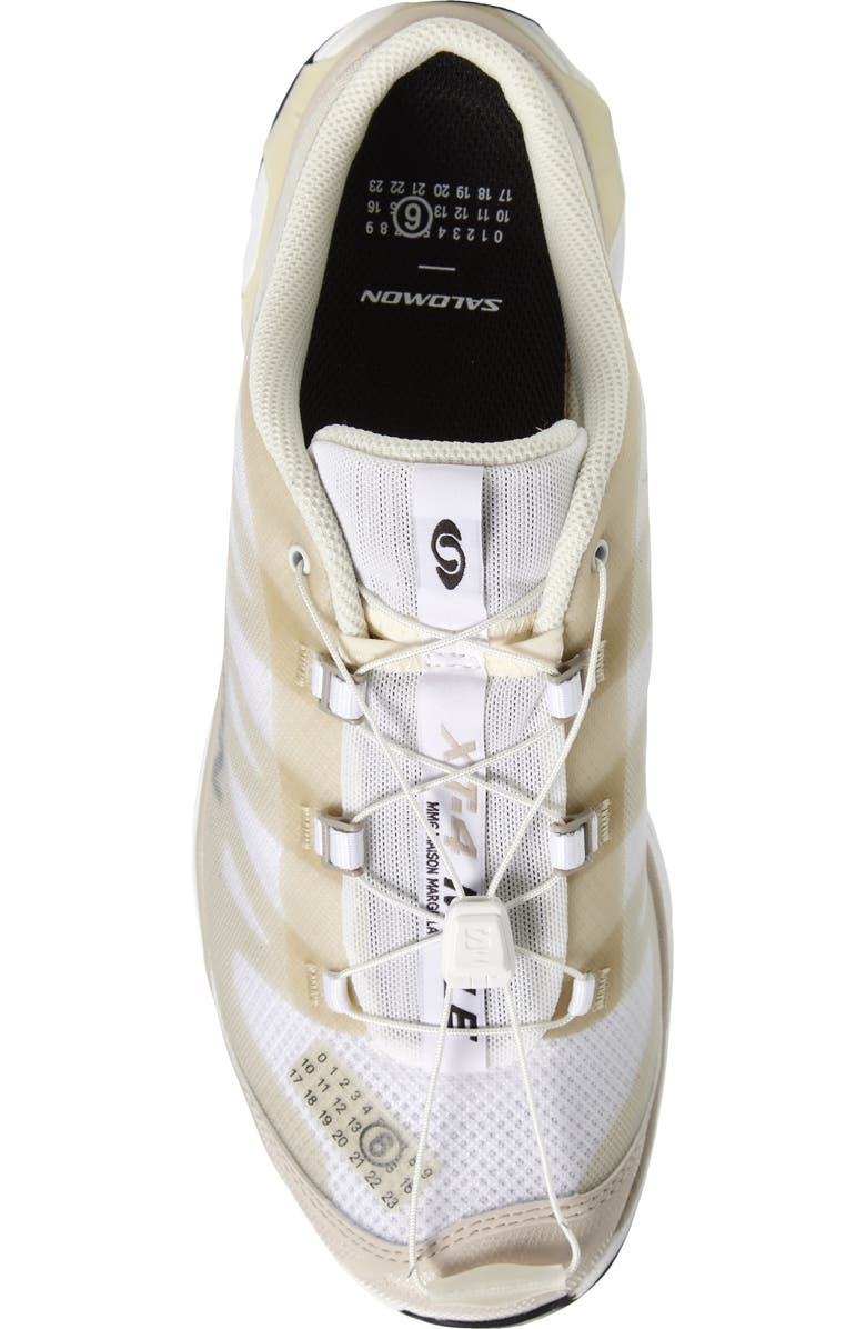 MM6 Maison Margiela x Salomon XT-4 Sneaker Mule, Alternate, color, White/ Green Haz/ Silver