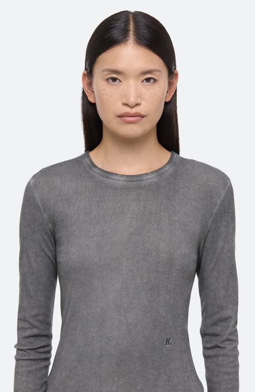 HELMUT LANG HELMUT LANG GARMENT DYED PIMA COTTON T-SHIRT