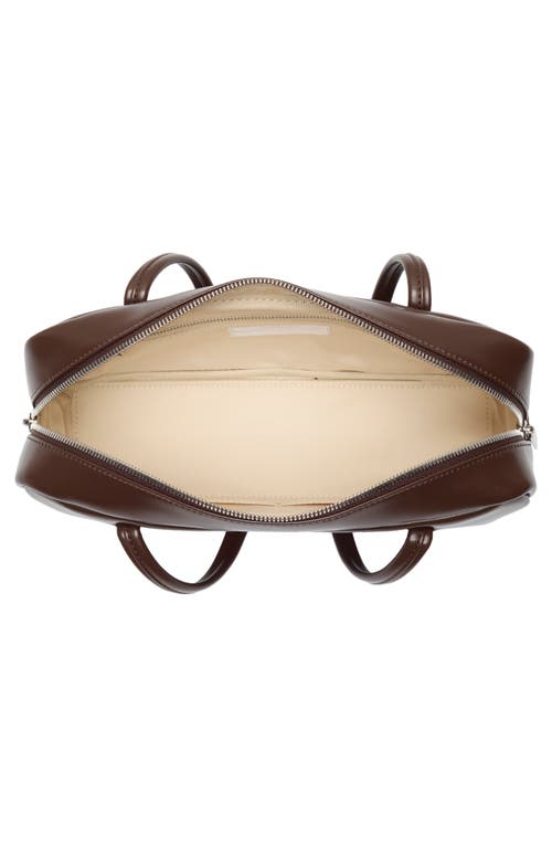 Stand Oil More Faux Leather Baguette Bag In Brown