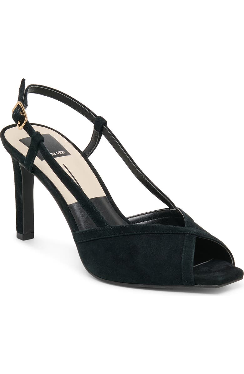 Dolce Vita Sheri Slingback Sandal, Main, color, Onyx Suede