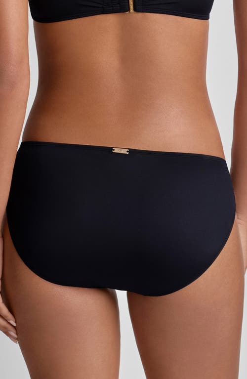 Ralph Lauren Lauren Hipster Bikini Bottoms In Black