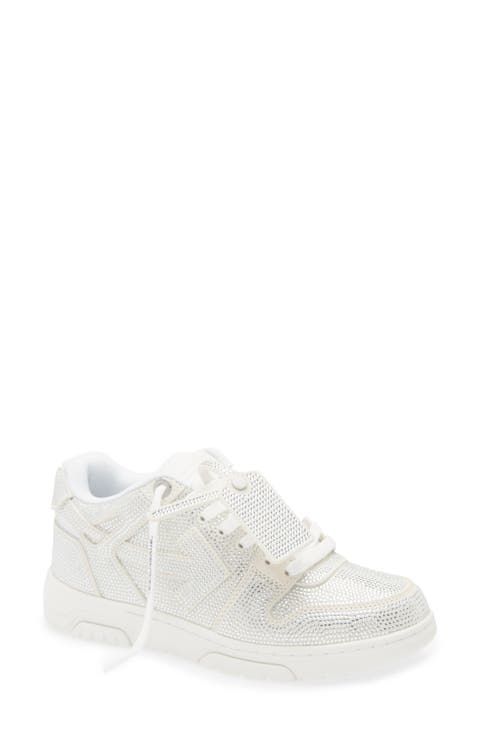 Out of Office Crystal Embellished Low Top Sneaker (Women)