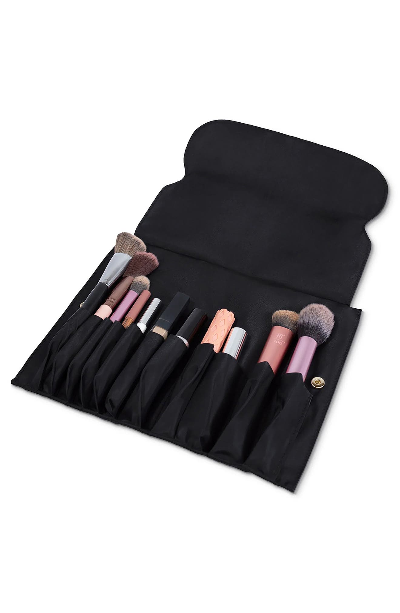 Makeup Brush Organizer, Alternate, color, BLACK