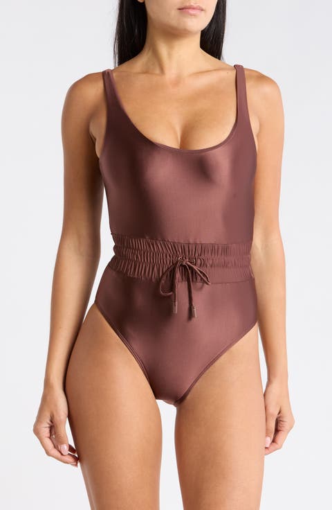 Waist Framer One-Piece Swimsuit