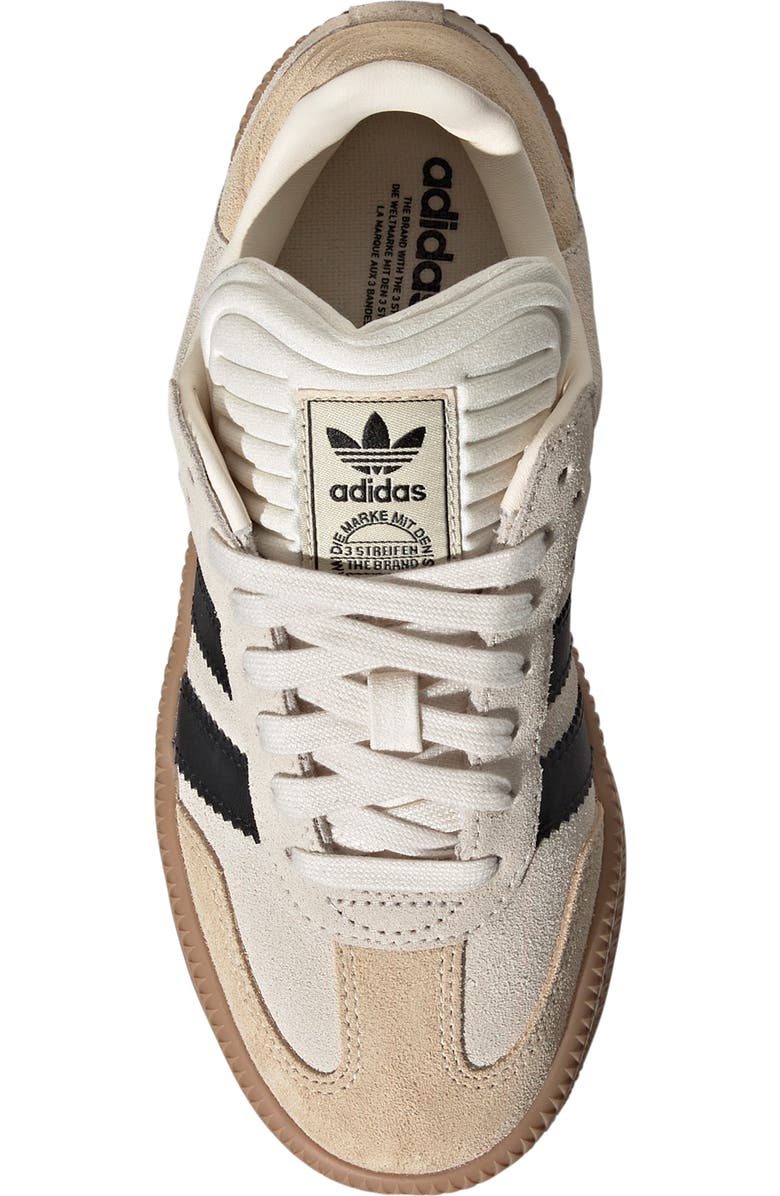adidas Kids' Samba XLG Sneaker, Alternate, color, Wonder White/ Black/ Gum