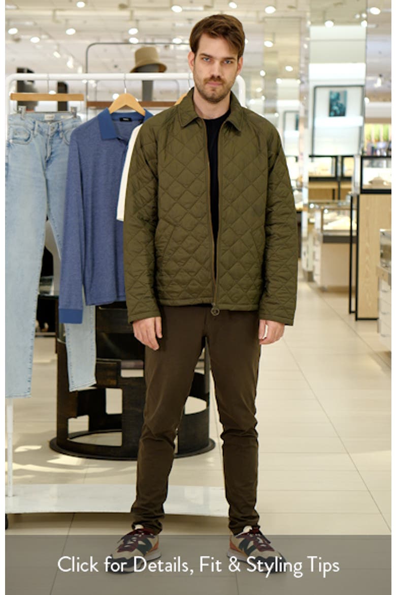 Tracker Diamond Quilted Jacket (Men) | Nordstrom