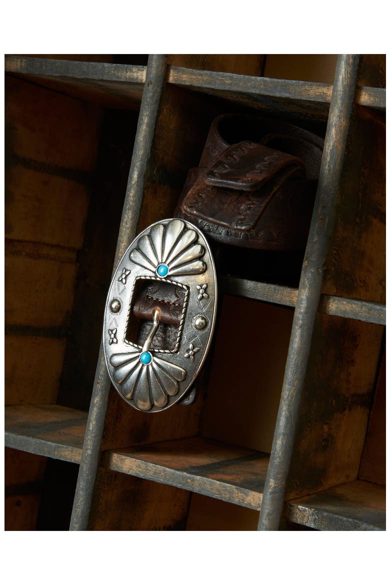 Trinity Leather Belt, Main, color, CUOIO