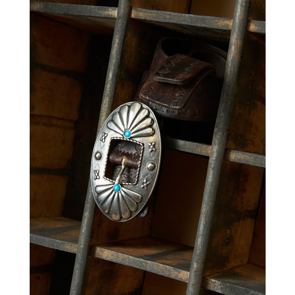 Fortela Trinity Leather Belt In Brown