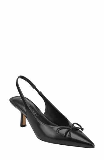 Marc Fisher LTD Gretel Slingback Pointed Toe Bow Pump
