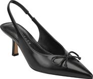 Marc Fisher Gretel Slingback Pointed Toe Bow Pump