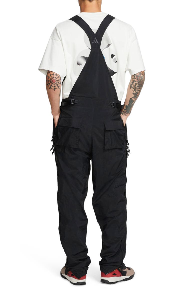 ACG Nylon Overalls, Alternate, color, BLACK