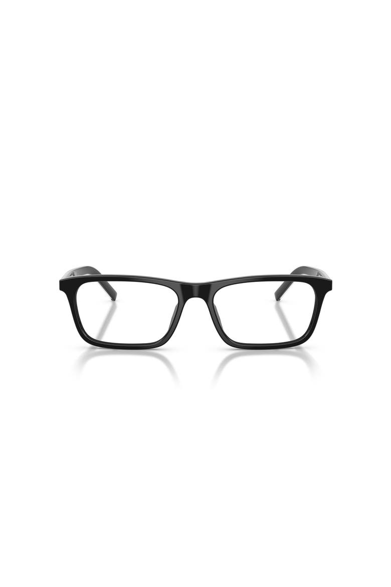 56mm Rectangle optical glasses, Alternate, color, Black