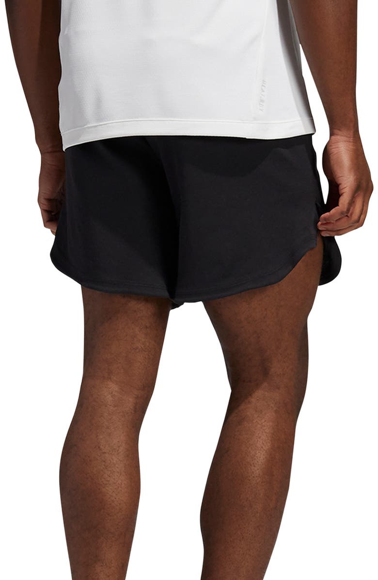 adidas Primeblue Always OM Yoga Shorts, Main, color, 