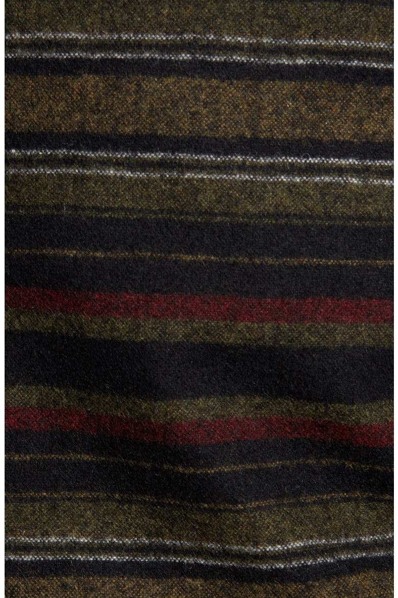 Mt. Hood Stripe Jacket, Alternate, color, BLACK/ OLIVE STRIPE