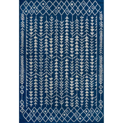 Ziri Moroccan Geometric Area Rug