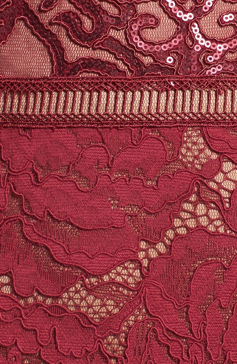 Tadashi Shoji Rose Lace Sheath Dress, Alternate, color,