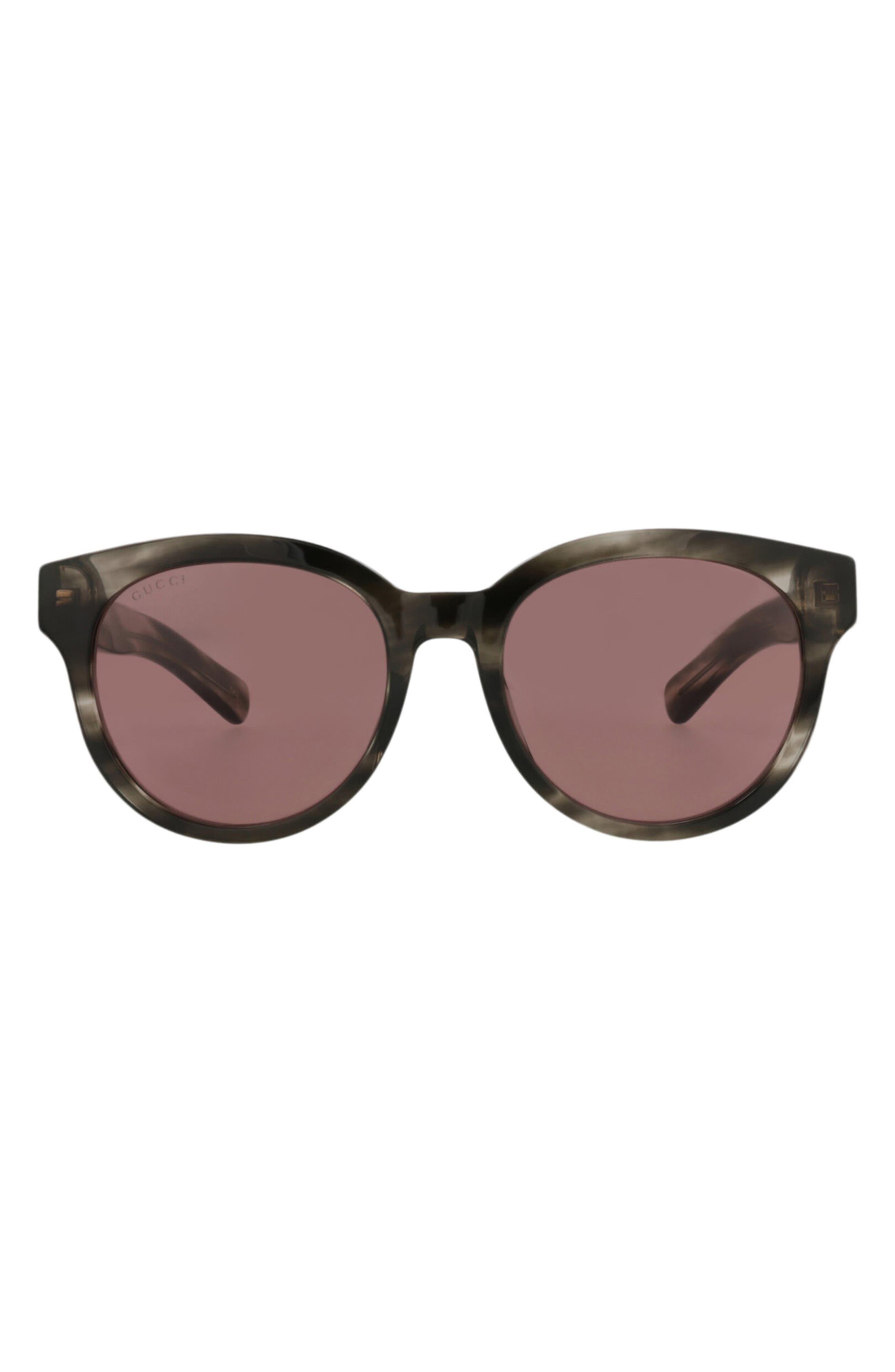 Gucci 53mm Round Sunglasses