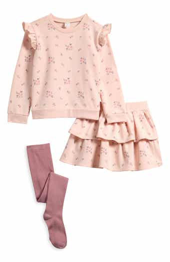Kids' Sweatshirt, Skirt & Socks Set