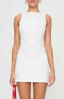 Eklund Ruched Jersey Minidress