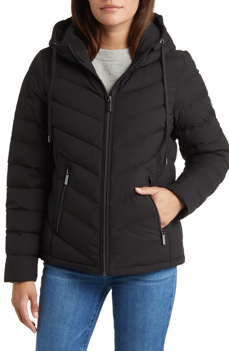 MICHAEL Michael Kors Packable 650 Fill Power Down Puffer Jacket, Main, color,