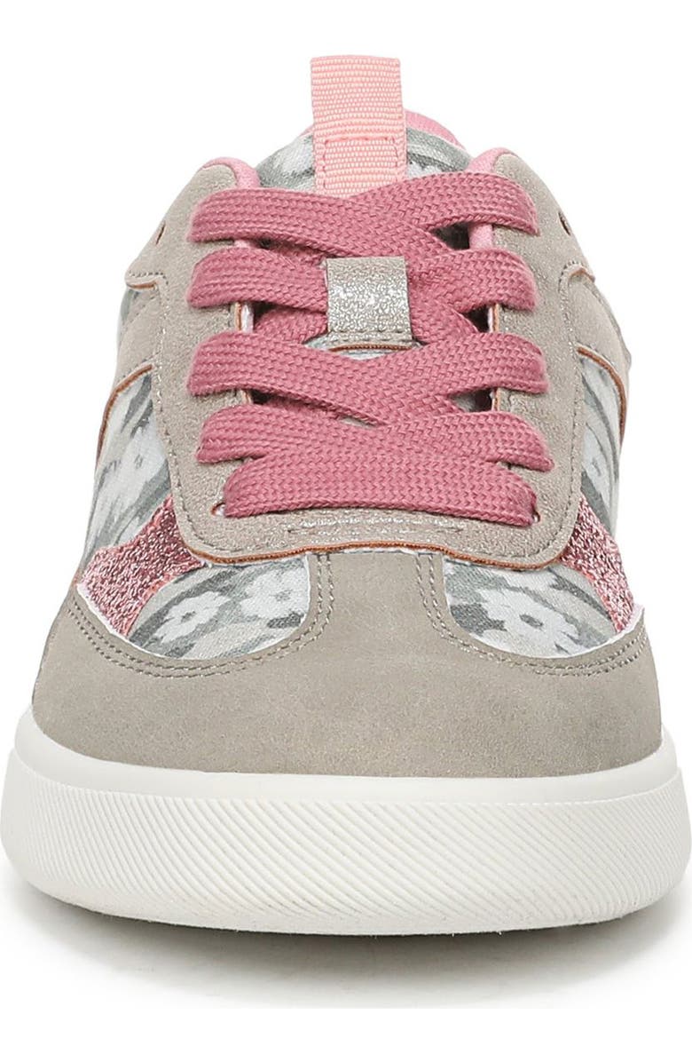 Blowfish Malibu Kids' Tasti-K Sneaker, Alternate, color, Grey Pink Canvas/ Glitter