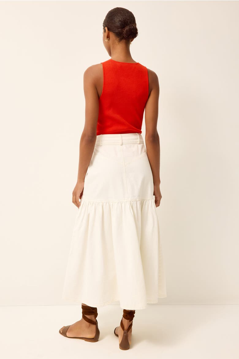 Sophie Skirt, Alternate, color, Whitewash