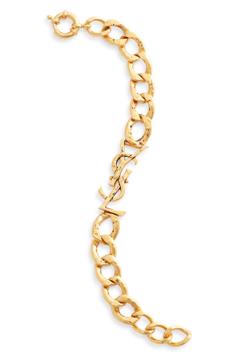 Cassandre Chain Link Bracelet, Main, color, GOLD