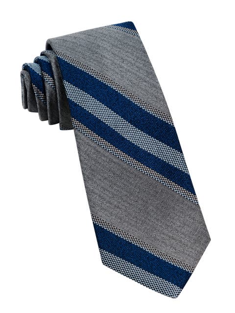 Multi-stripe Silk Tie