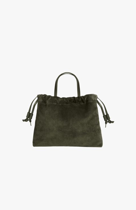 Medium Asisi Convertible Suede Crossbody
