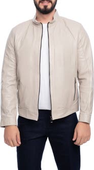 VELLAPAIS Smooth Leather Jacket