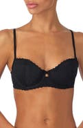 DKNY Deco Underwire Lace Balconette Bra