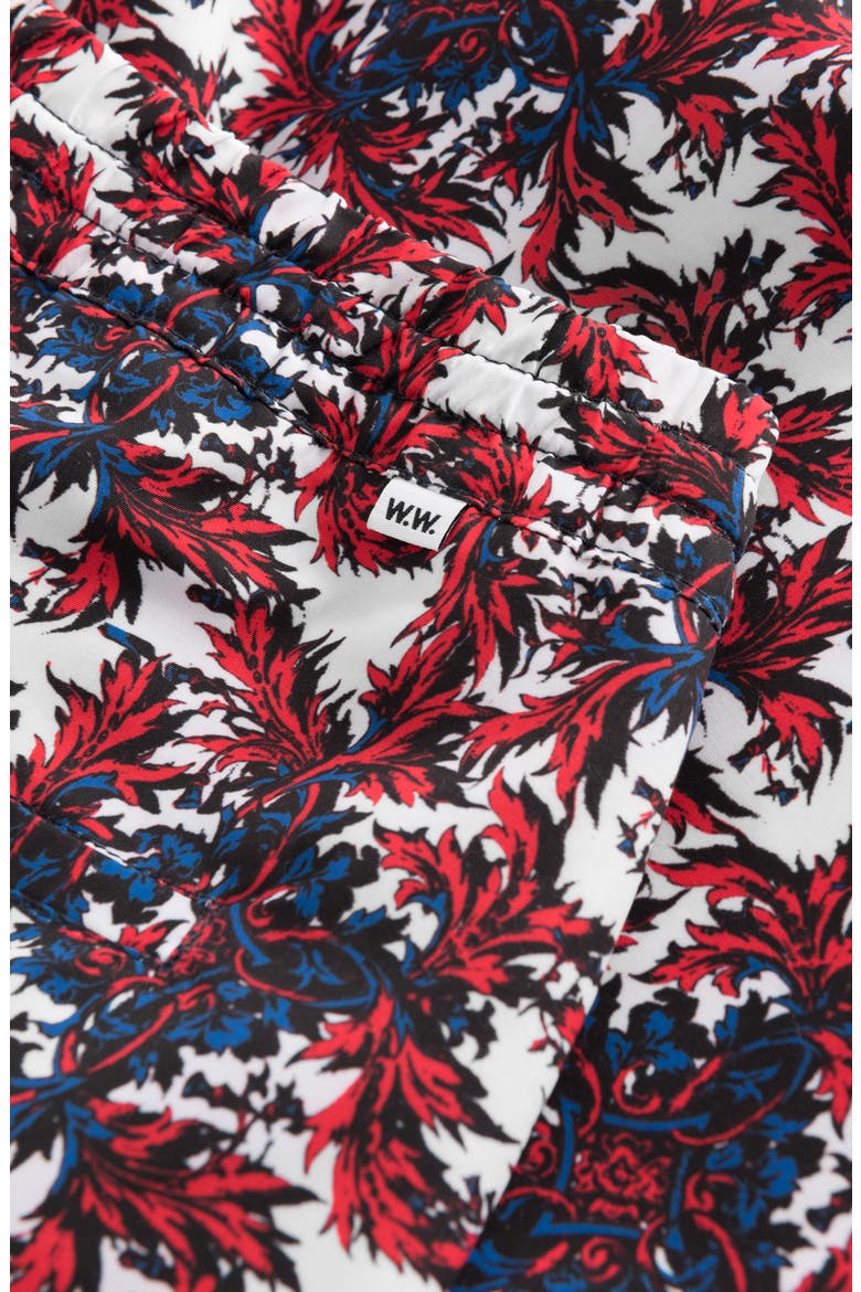 Roy Chateau Swim Trunks, Alternate, color, RED AOP