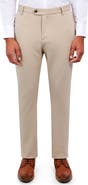Brooklyn Brigade Slim Fit Straight Leg Performance Knit Dress Pants