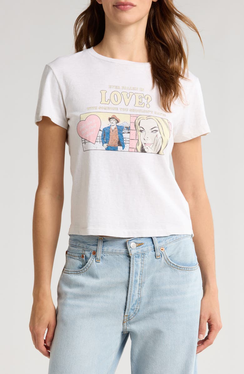 Re/Done Classic Love Cotton Graphic T-Shirt, Main, color, 