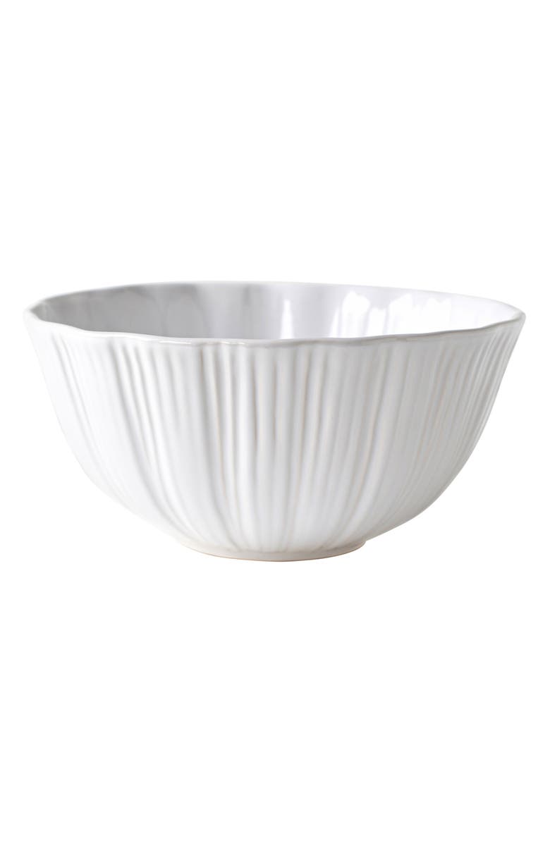 VIETRI Bari Serving Bowl, Main, color, White